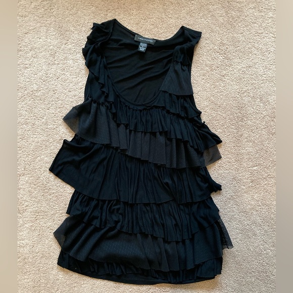 Black Ruffle Tank Top 🖤✨🖤✨ - Picture 6 of 8